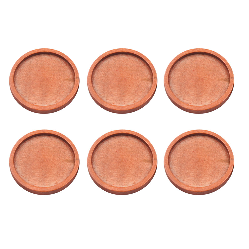 20Pcs Round Wood Jewelry Trays - Resin Crafts Diy review and price