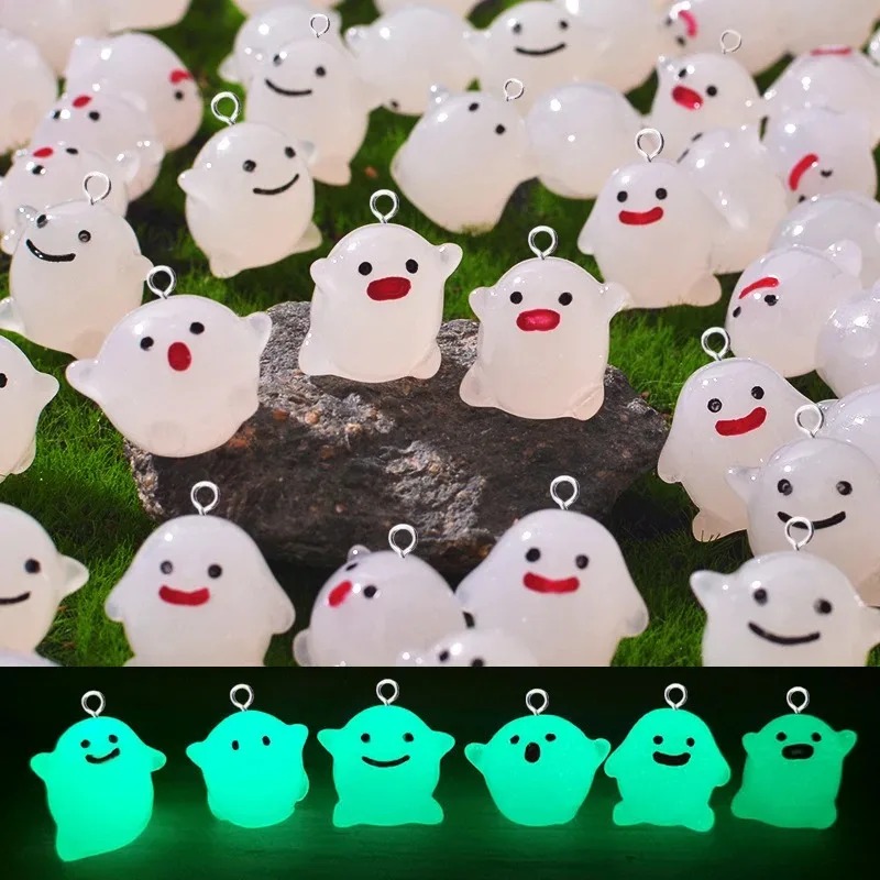 10Pcs Lovely Glow In The Dark  - Resin Crafts Diy review and price