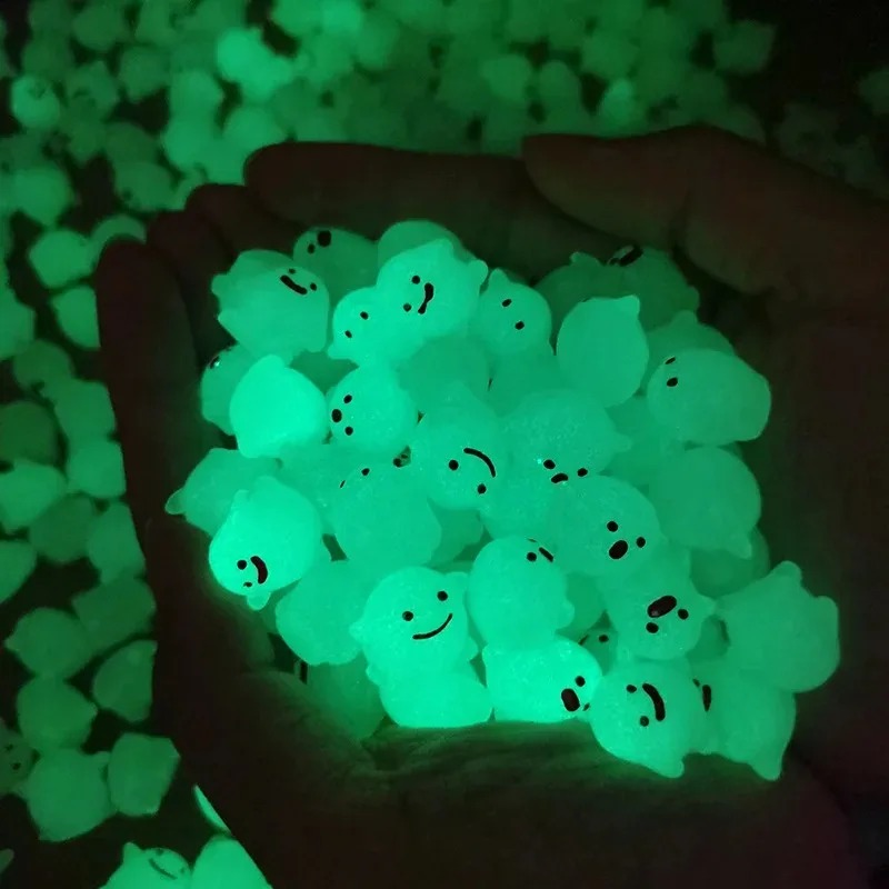 10Pcs Lovely Glow In The Dark  - Resin Crafts Diy review and price